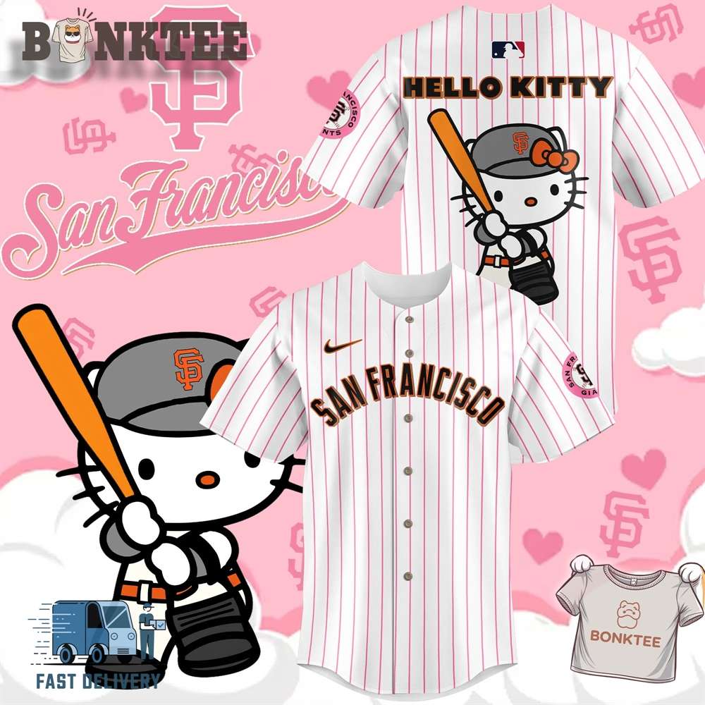 Mlb San Francisco Giants X Hello Kitty 2024 Baseball Jeysey Mlb San Francisco Giants X Hello Kitty 2024 Baseball Jeysey